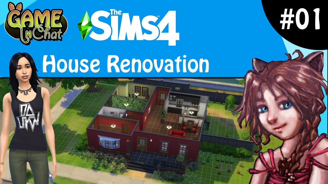 Sims 4 #01 Renovating the house