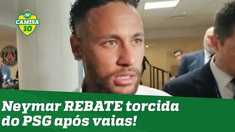 "Eu queria SAIR, sim!" Neymar FALA DURO e REBATE torcida do PSG após gol de bicicleta!