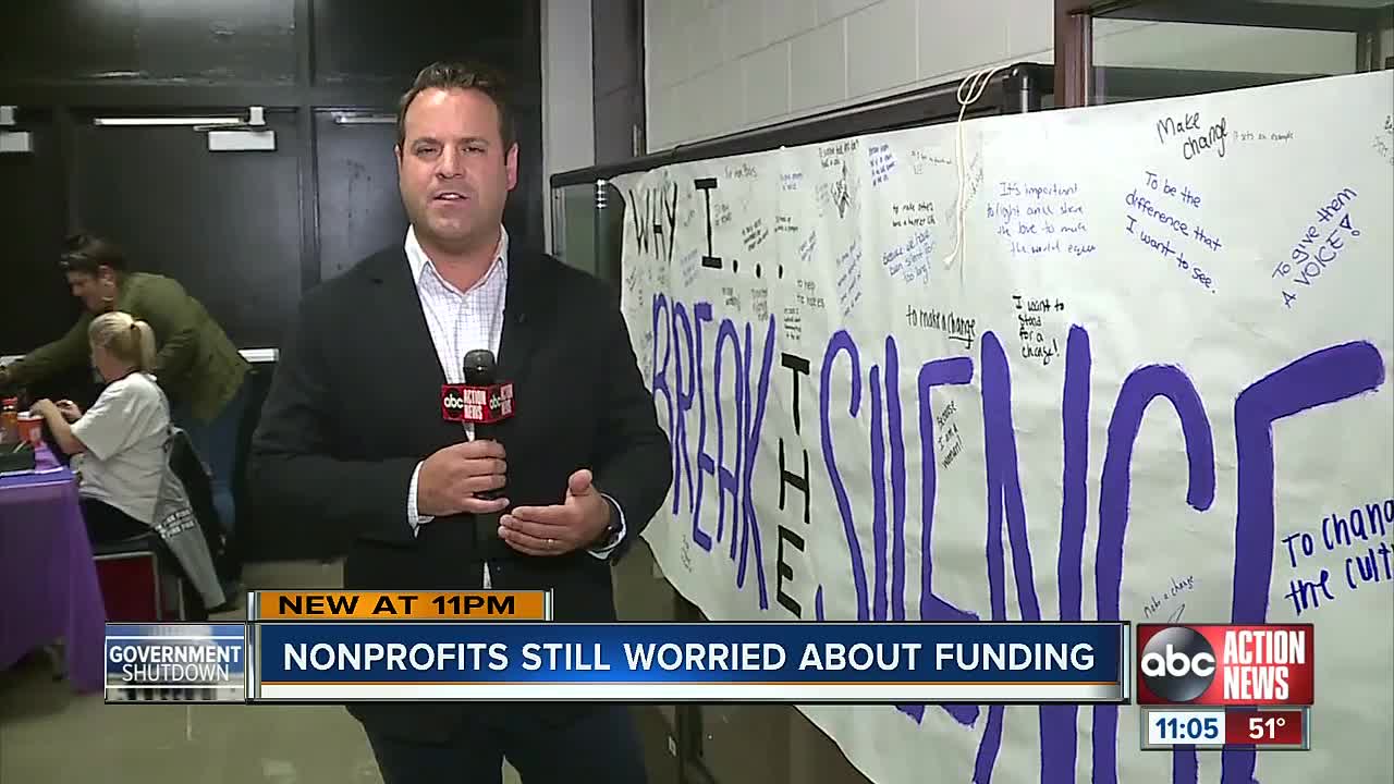 Shutdown relief: Local non-profits starting to see money trickle in