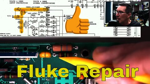 EEVblog 1424 - Fluke 23 Multimeter Repair