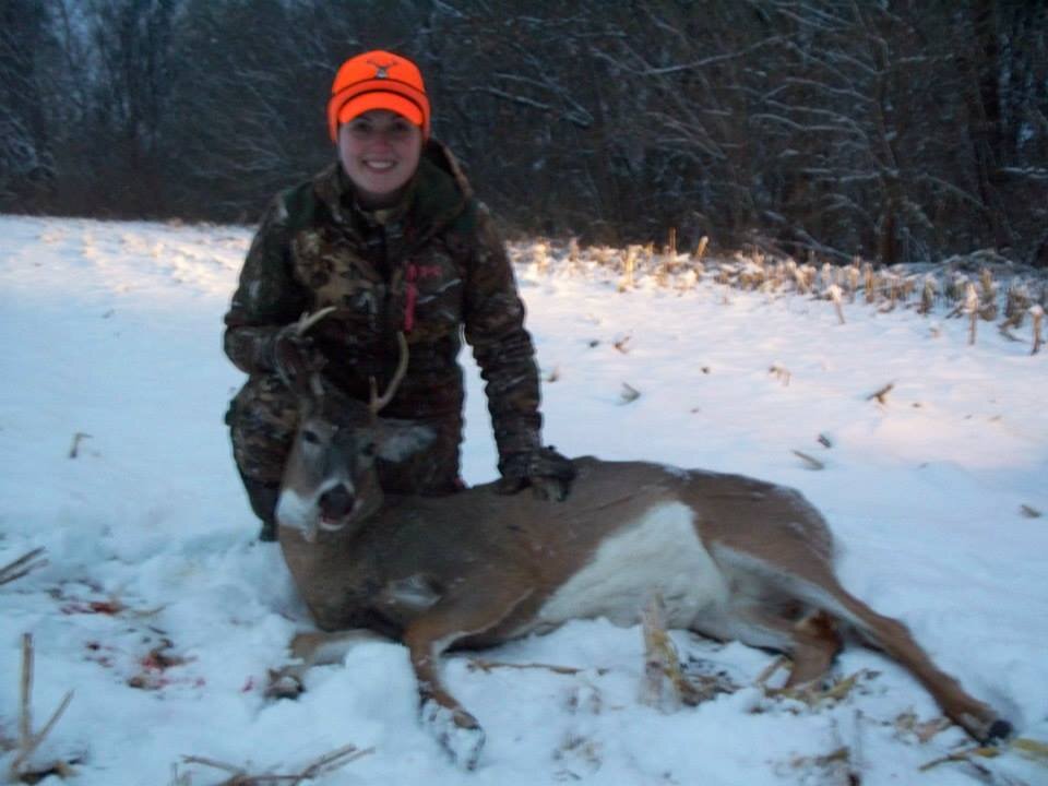 Her Second Deer!