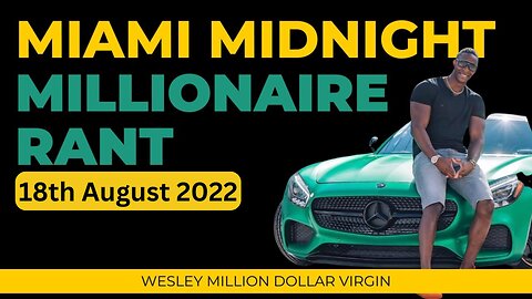 Millionaire Midnight RANT - How To Get Rich In 2022 (not what you think)