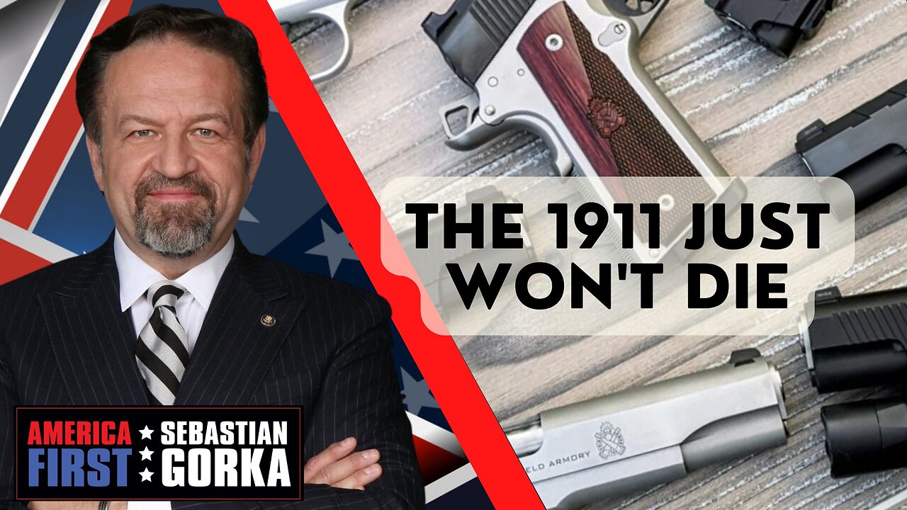 The 1911 just won't die. Tim Harmsen with Sebastian Gorka on AMERICA First