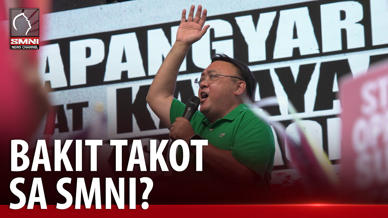 Kinatatakutan ang SMNI, dahil ito lang ang nagtataguyod ng katotohanan —Atty, Roque