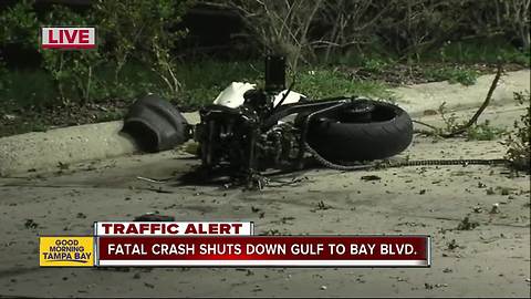 Motorcyclist killed in crash in Clearwater