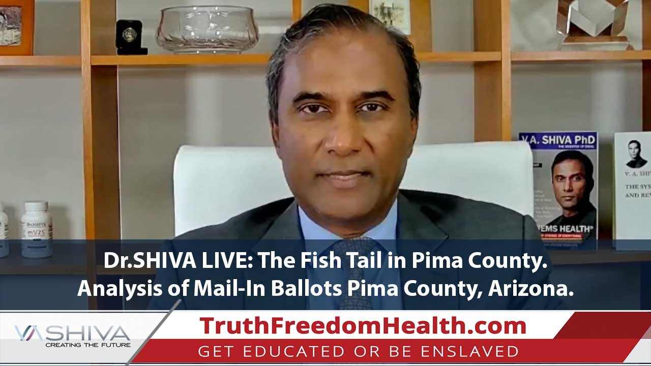 Dr.SHIVA LIVE: The Fish Tail in Pima County. Analysis of Mail-In Ballots Pima County, Arizona.