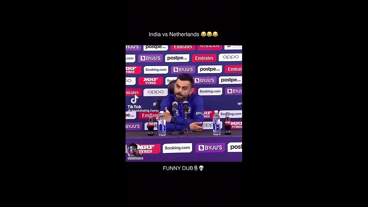 first kohli funny video