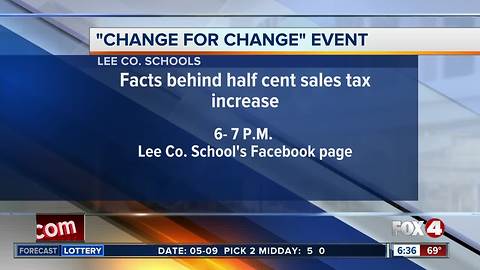 Lee County schools holding online information session about sales tax proposal