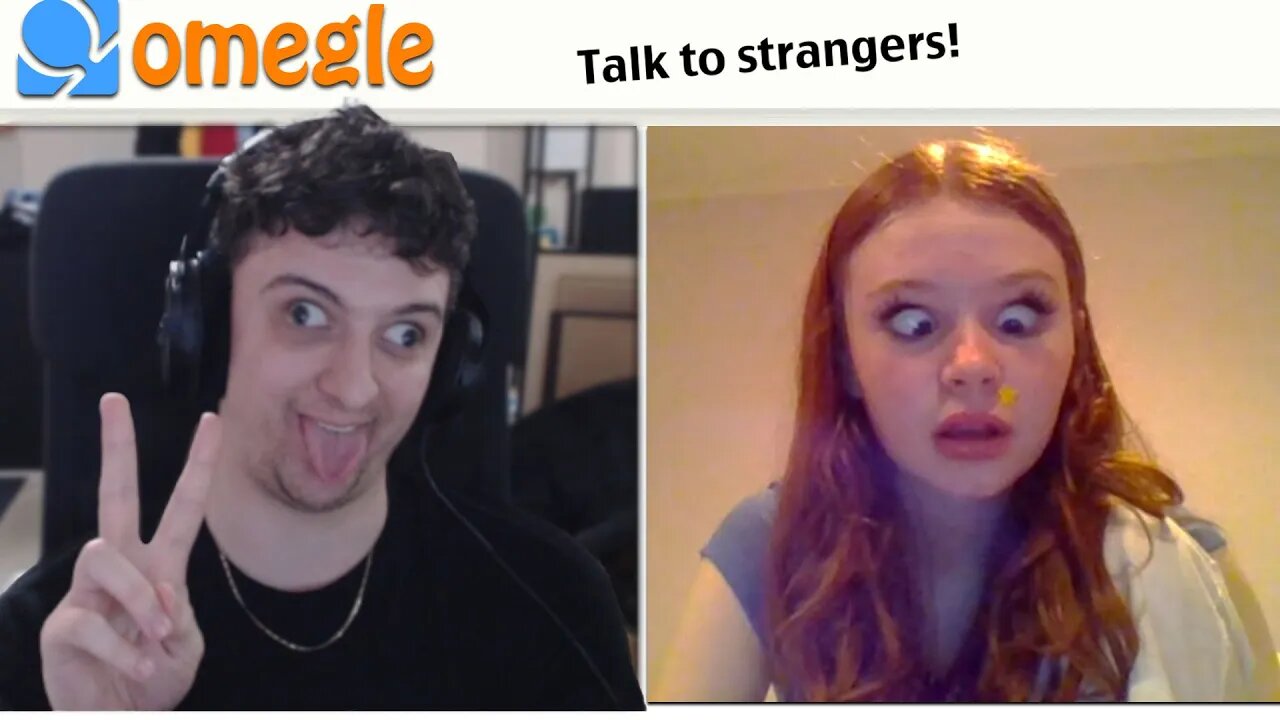 LAZY EYE Prank on Omegle