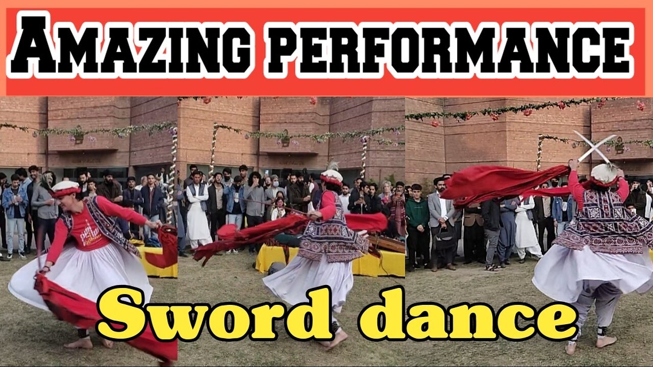 amazing sword dance