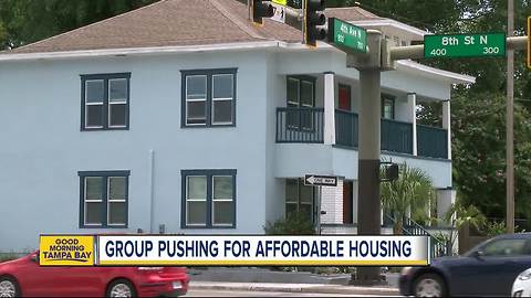 Group pushing for affordable housing in Pinellas County