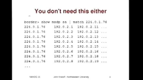 Mitigating Superfluous Multicast Data Traffic and Control State