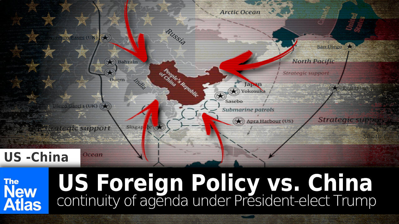 US Foreign Policy vs. China Continues Under Trump