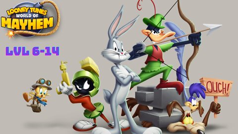 Looney Tunes World of mayhem - Completando nível 14