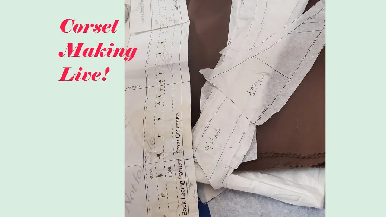 Corset Making || Sunday Stitch & B*