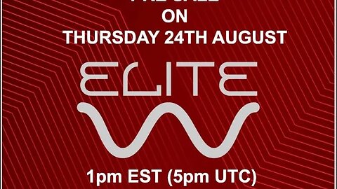 ELITE PROTOCOL PRE SALE DATE ANNOUNCEMENT 24th at 1pm EST (5pm UTC)