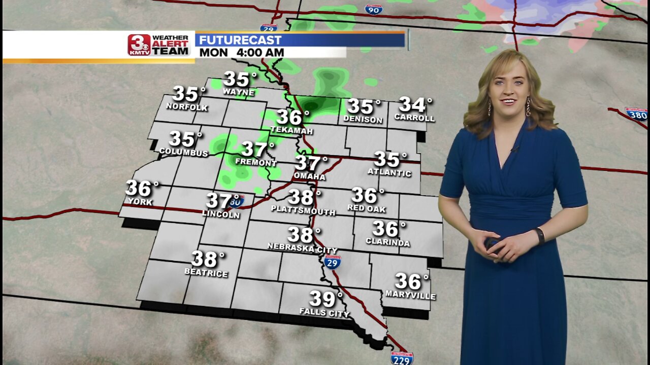 Audra's Monday Forecast