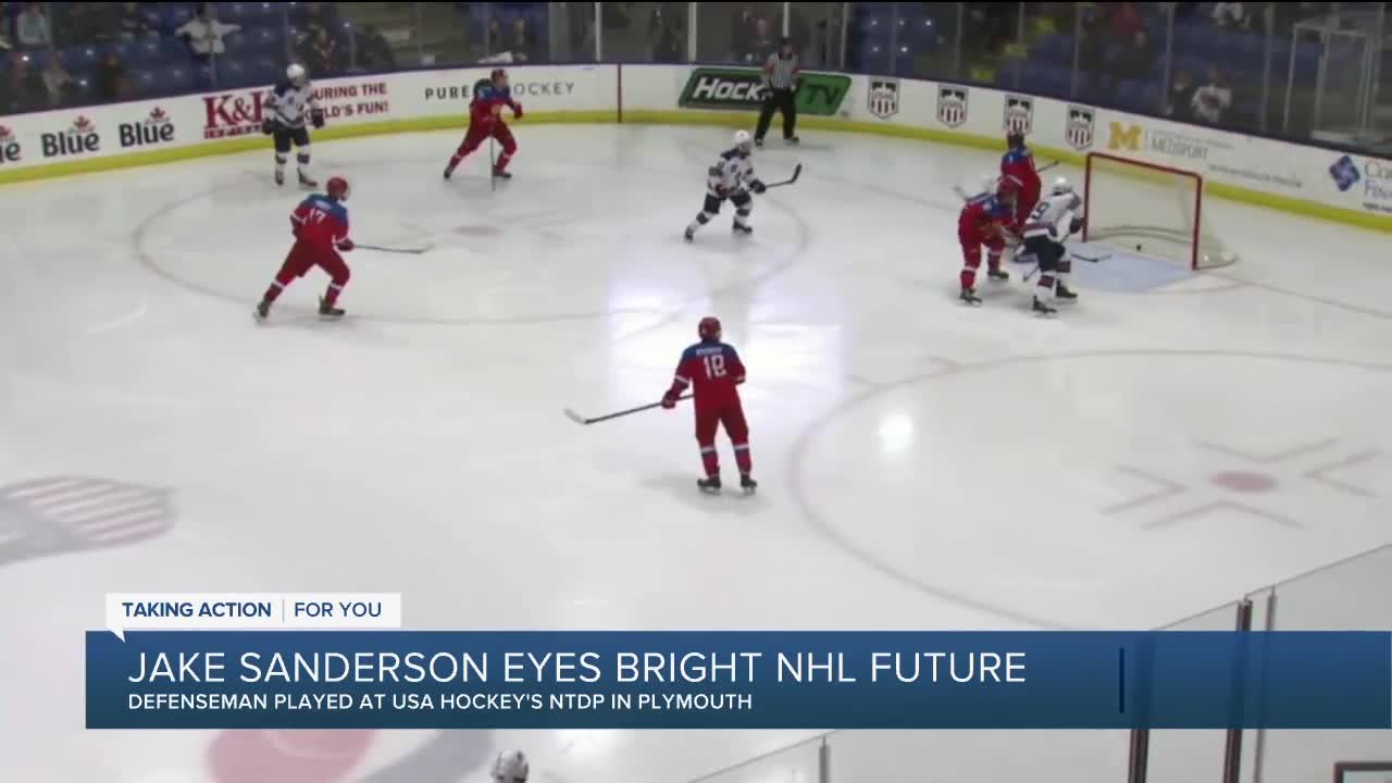 USA Hockey NTDP's Jake Sanderson talks NHL Draft future with Brad Galli