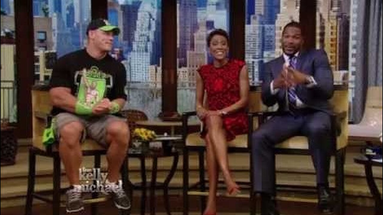 John Cena talks about Nikki Bella on LIVE with Kelly and Michael