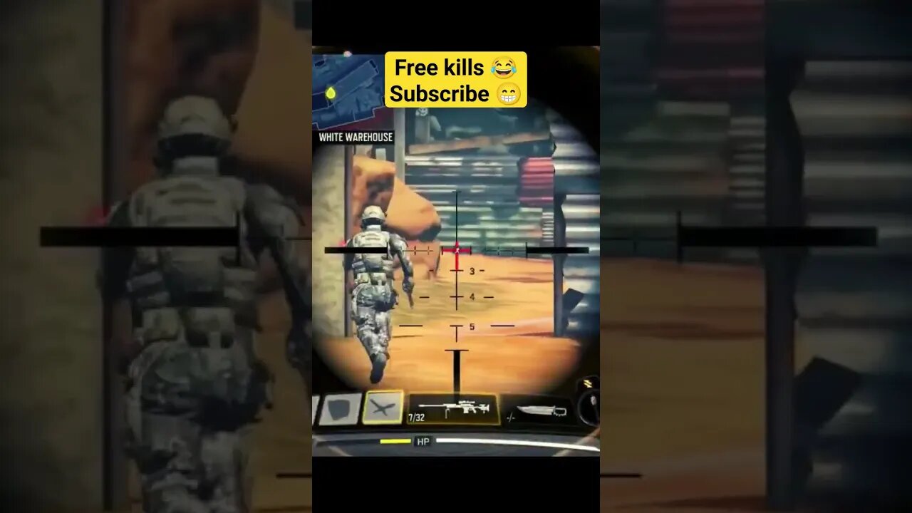 Sniper combat #cod - call of duty mobile Sniper gameplay #shorts