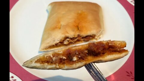 Italian Style Sausage, Pepperoni and Sauce in Bread MRE sandwich by Bridgford (Meal Ready to Eat)
