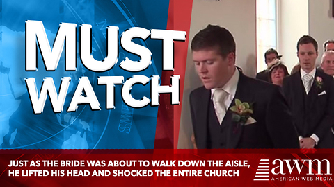 Just As The Bride Was About To Walk Down The Aisle, He Lifted His Head And Shocked The Entire Church