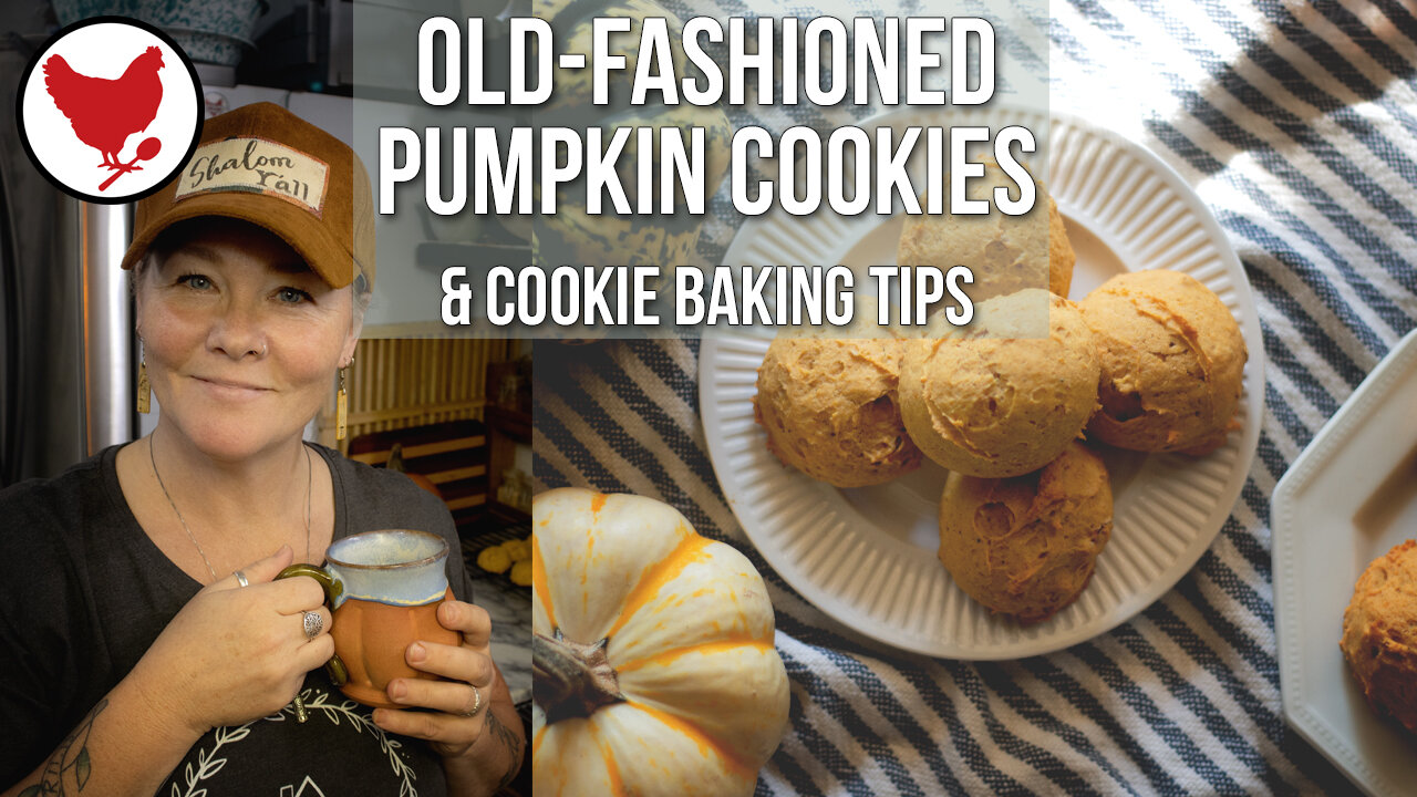 Old Fashioned Pumpkin Cookies | Cookie Baking Tips | Home Ec with Constance