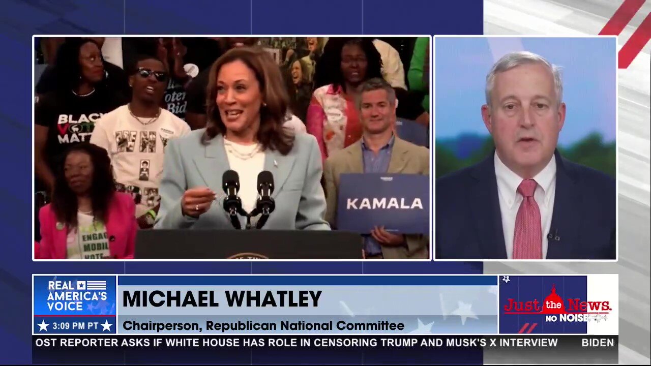 Michael Whatley calls out Kamala Harris’ flip-flop on critical voter concerns