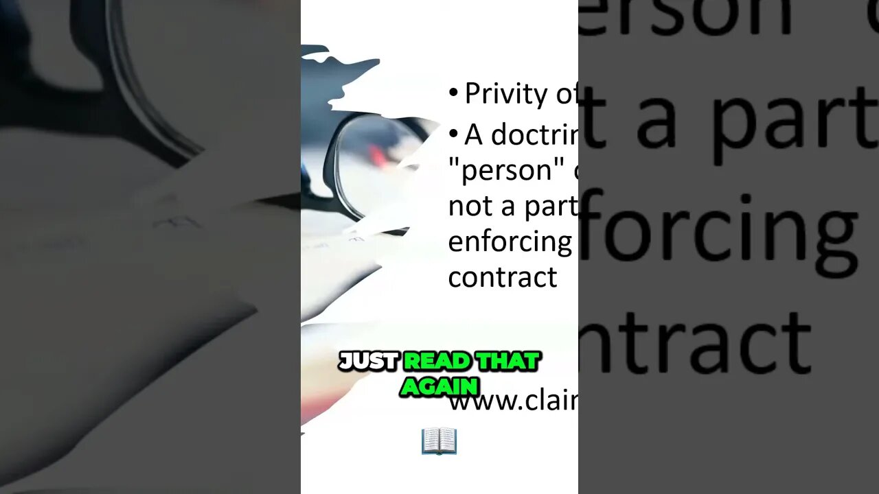 Red Pill By Unlocking the Secrets of Privity Who Holds Contract Power #shorts