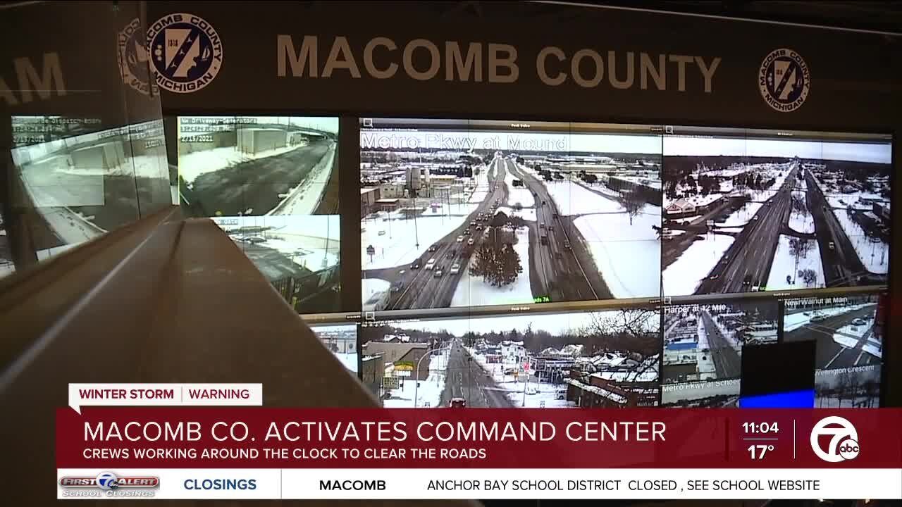 Macomb County activates command center