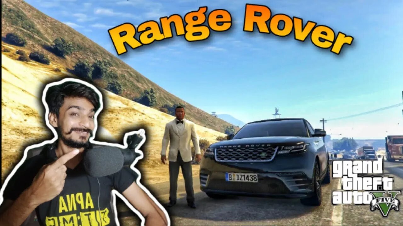 Range Rover Velar In GTA 5 | Addon car Range Rover | SUV car | Manyoo mod | Open iv #youtube #gtav