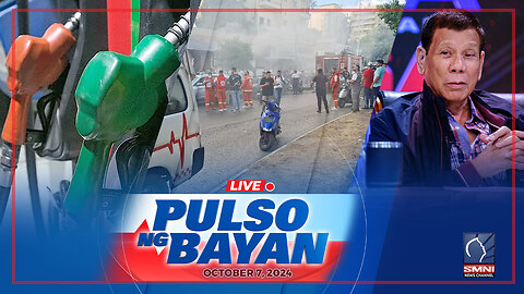 LIVE: Pulso ng Bayan with Admar Vilando at Jade Calabroso | October 7, 2024