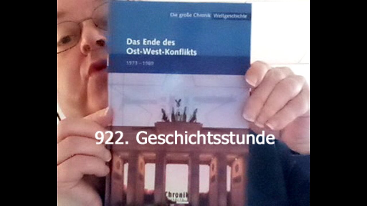 922. Stunde zur Weltgeschichte - 04.10.1986 bis 31.12.1986