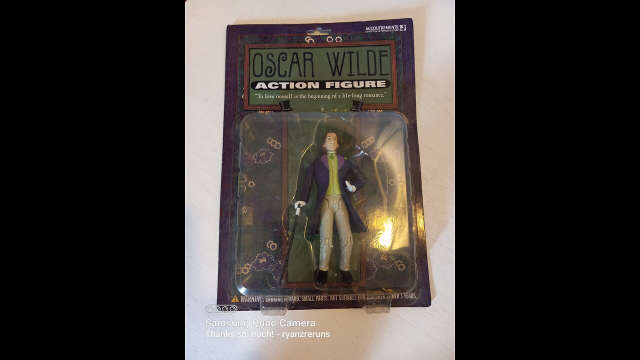 SOLD!!! Unopened Oscar Wilde Collectable Action Figure