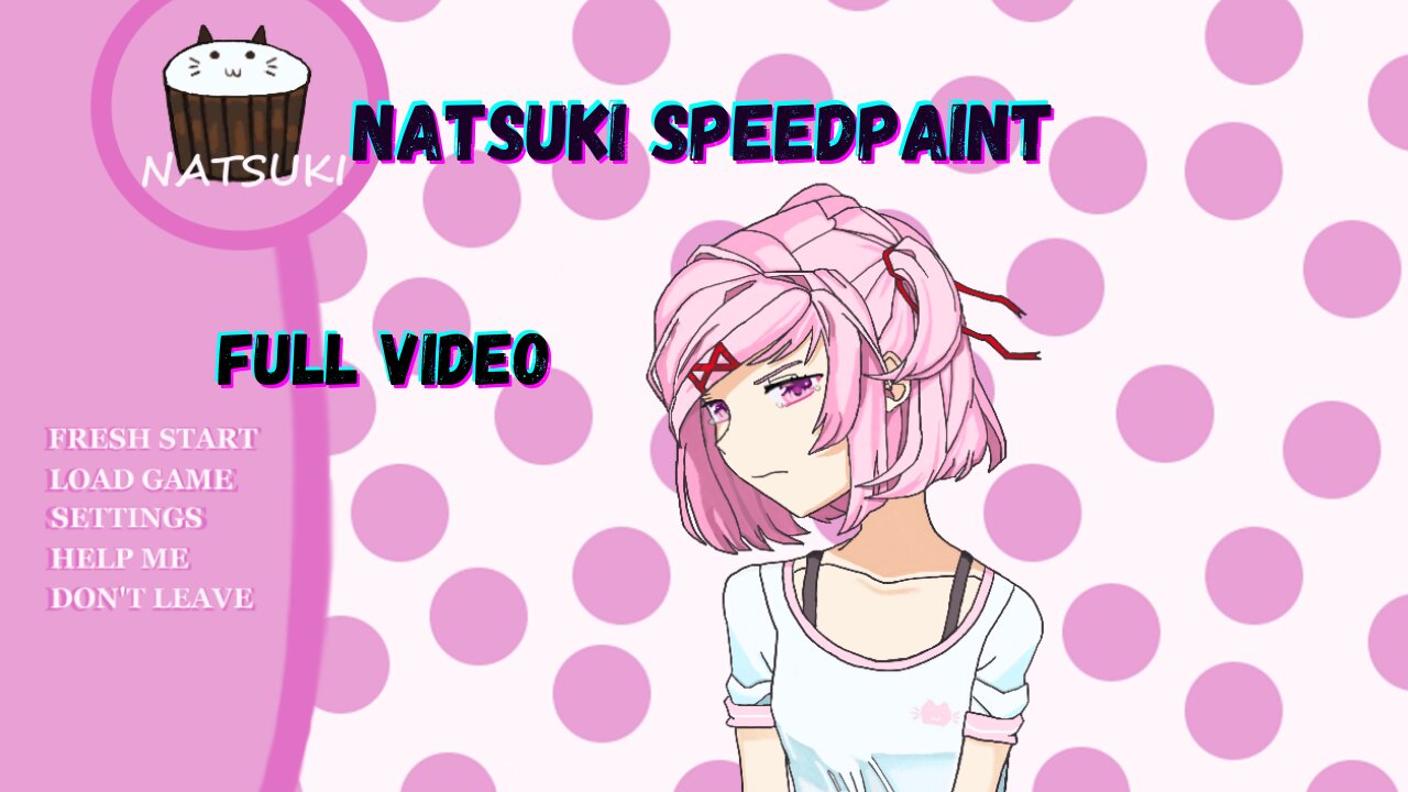 Natsuki Speedpaint [DDLC