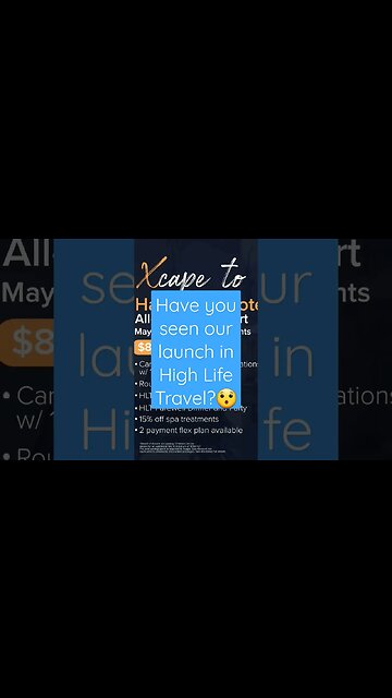 check out the link in any of our High Life Travel videos to learn more or feel free to comment! xo