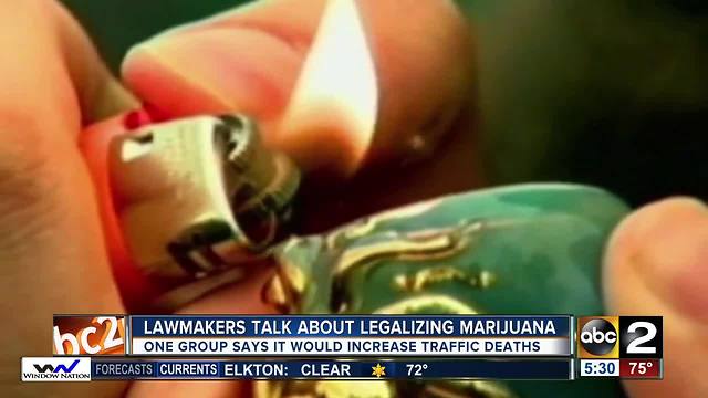 Lawmakers talk about legalizing marijuana