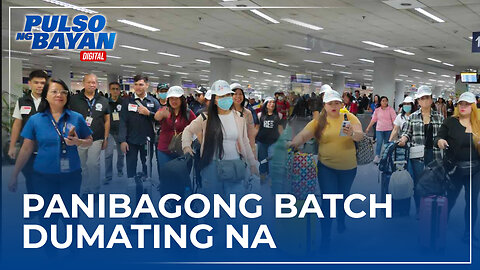 Panibagong batch ng mga OFW mula Israel, dumating na sa Pilipinas