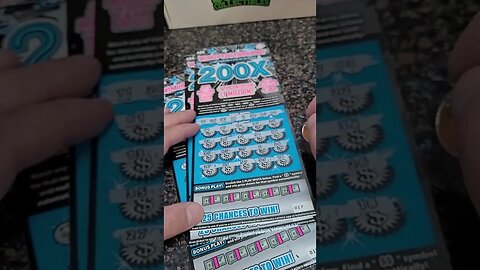 200X Winning Lotto Ticket! #shorts #lottery