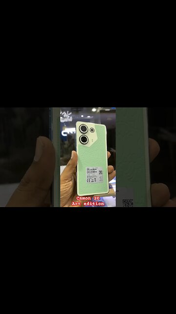 Techno Camon20 art edition | techno camon 20 unboxing video #camon20 #shorts #viral #india #mobile