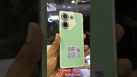 Techno Camon20 art edition | techno camon 20 unboxing video #camon20 #shorts #viral #india #mobile