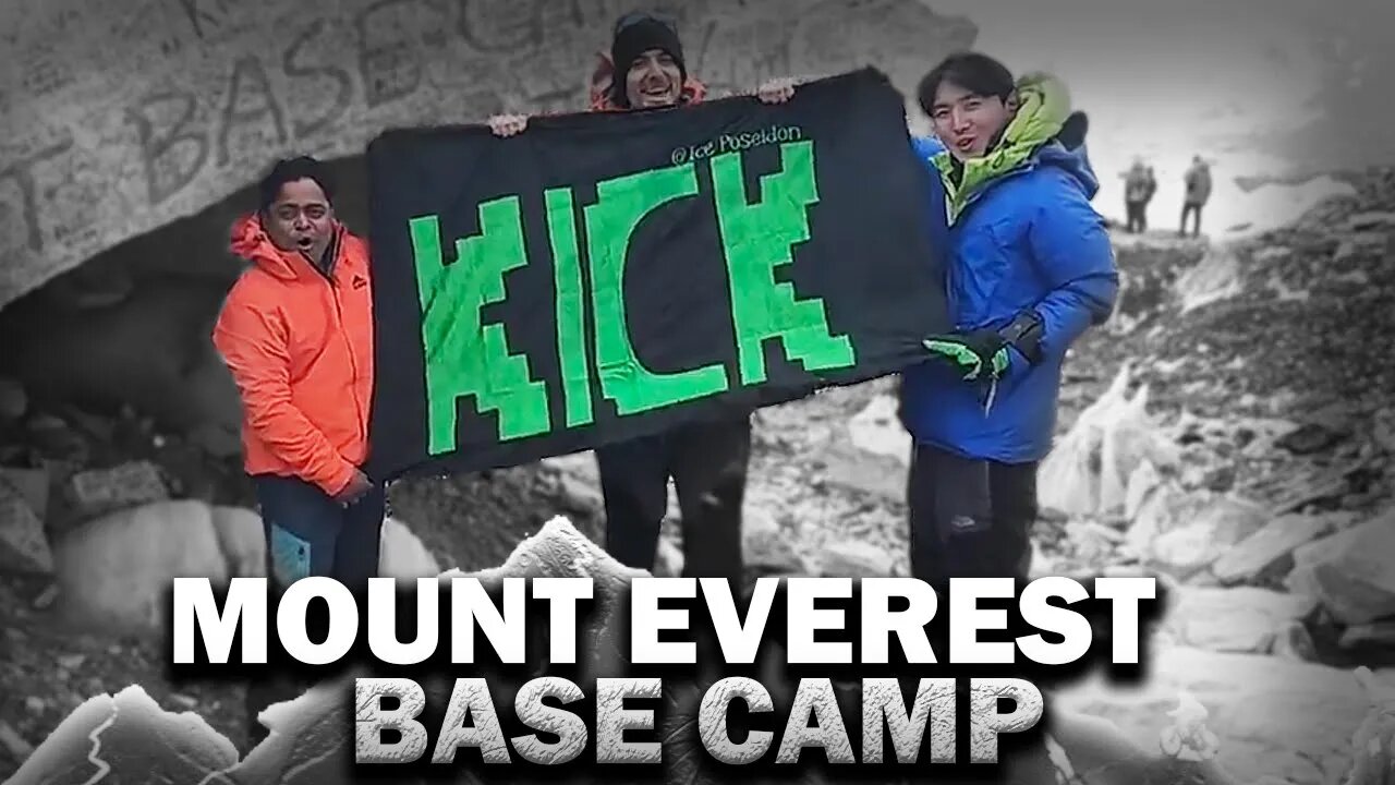 ICE POSEIDON AFTER 8 DAYS FINALLY MADE IT TO THE TOP! | Journey To Mount Everest Base Camp Completed