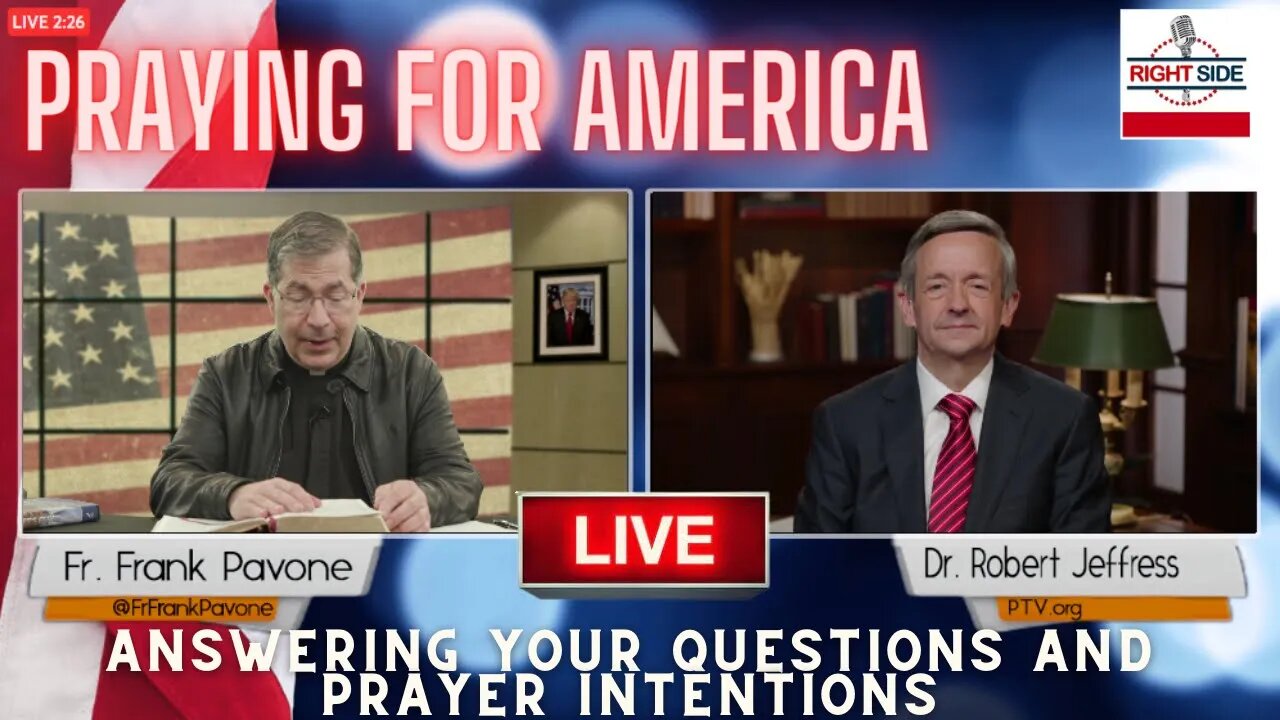 "Praying for America" LIVE tonight with Pastor Robert Jeffrees, Pastor for President Trump!