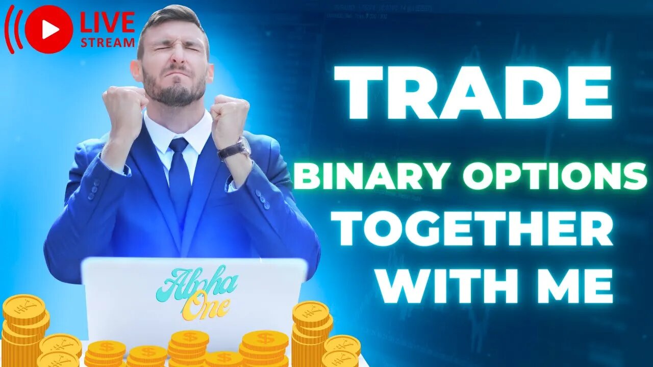 ✅Trade Binary Options Together With Me Live