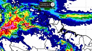 Chuva e instabilidade em boa parte do País. Temperatura por enquanto elevada