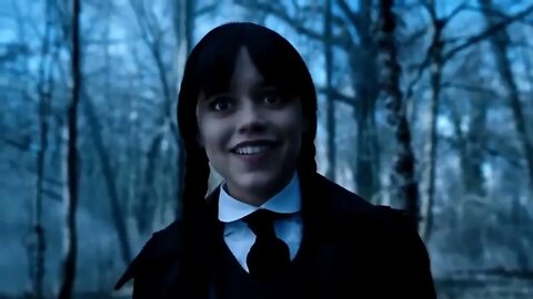 Wednesday Addams only when she Smiles