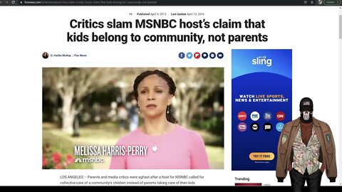 MSNBC and Democrats want to take away private parental rights. "Your kids don't just belong to you".