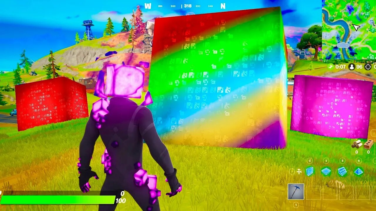 playing MODDED fortnite..