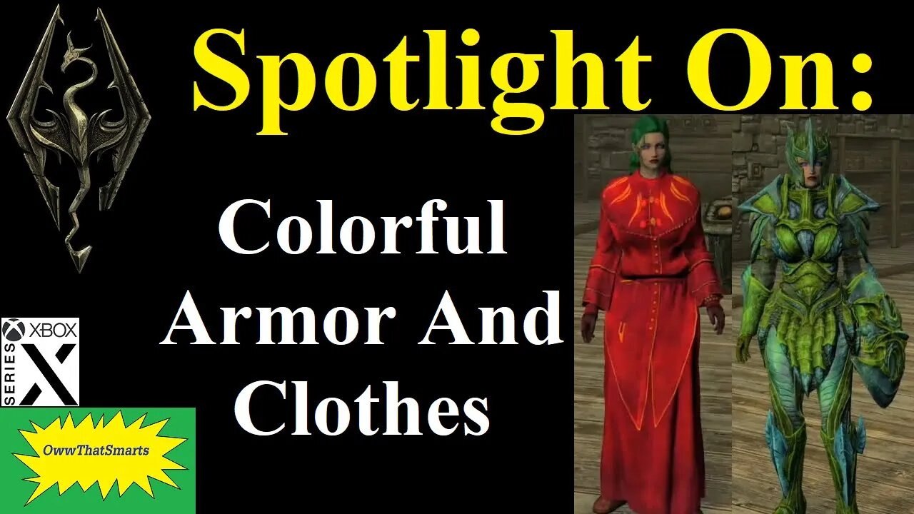 Skyrim (mods) - Spotlight On: Colorful Armor And Clothes