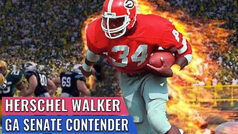 HERSCHEL WALKER ANNOUNCES GA SENATE RUN WITH EPIC AD: WOW